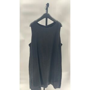 Quince Black Sleeveless Dress